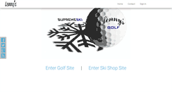Desktop Screenshot of lennysskiandgolf.com
